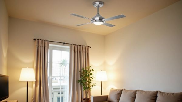 Améliorez votre confort extérieur avec un ventilateur plafond adapté