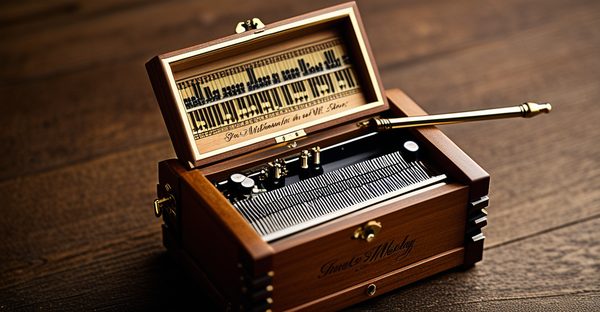 Créez votre mélodie unique avec une boîte à musique personnalisable