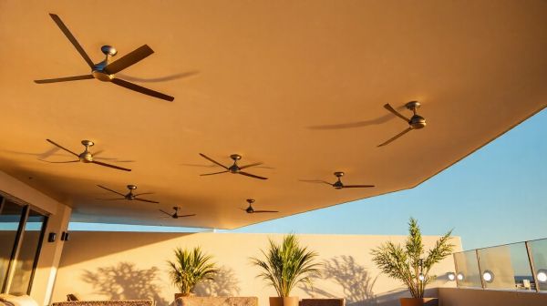 Top ventilateurs de plafond pour un extérieur confortable
