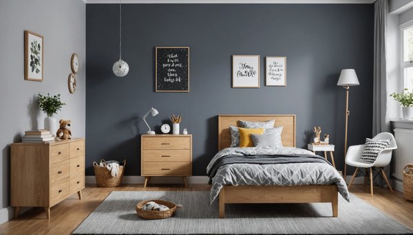 Lit mi-hauteur : l'astuce idéale pour optimiser la chambre d'enfant